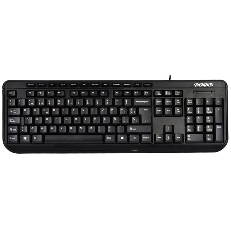 Teclado Satellite AK-833 com fio USB - Espanhol - Cellshop Digital