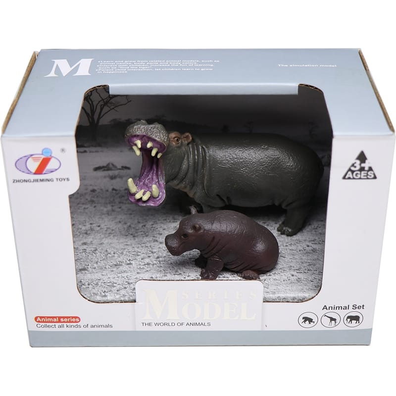 Toys Model Series Hipopótamo Zhong Jieming Q9899-A23 - Cellshop